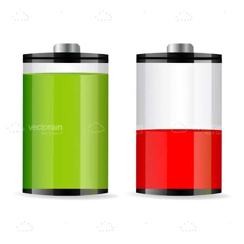 Battery Level Icons